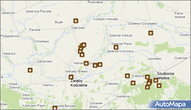 mapa Skłody-Piotrowice, Skłody-Piotrowice na mapie Targeo