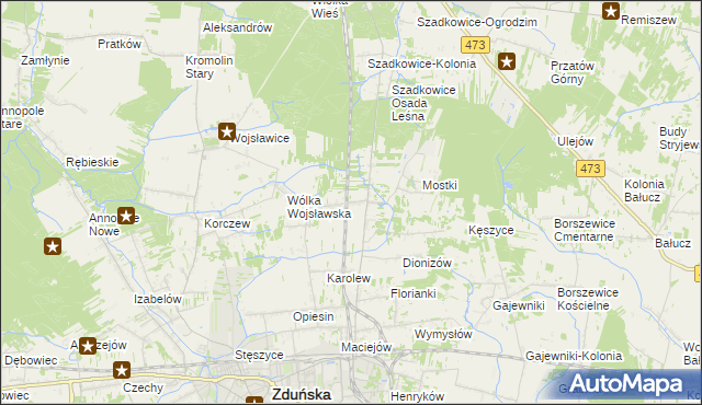 mapa Suchoczasy, Suchoczasy na mapie Targeo
