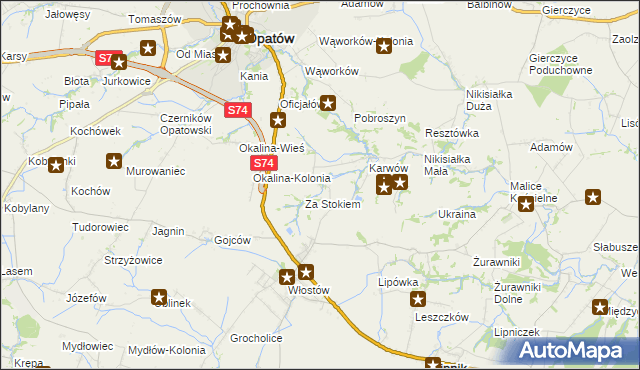 mapa Tudorów, Tudorów na mapie Targeo