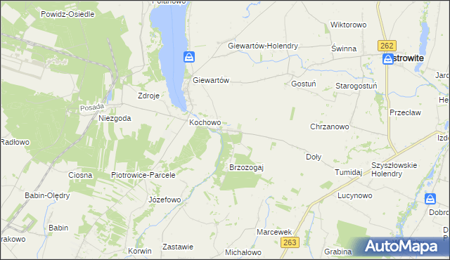 mapa Mieczownica, Mieczownica na mapie Targeo