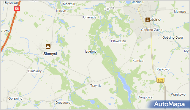 mapa Wszemierzyce, Wszemierzyce na mapie Targeo