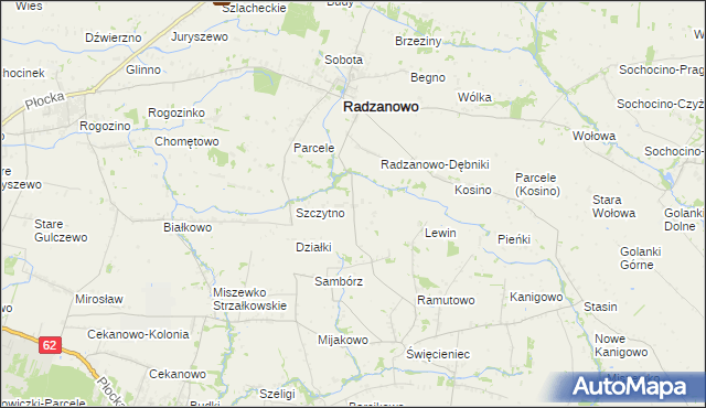 mapa Chełstowo, Chełstowo na mapie Targeo