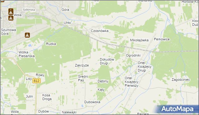 mapa Dokudów Drugi, Dokudów Drugi na mapie Targeo