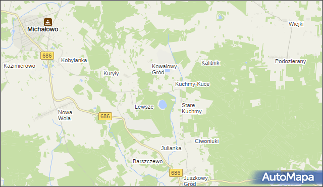 mapa Gorbacze, Gorbacze na mapie Targeo