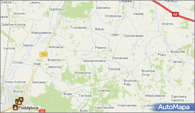 mapa Krasnołany, Krasnołany na mapie Targeo