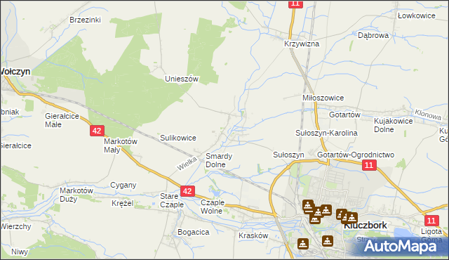 mapa Smardy Górne, Smardy Górne na mapie Targeo
