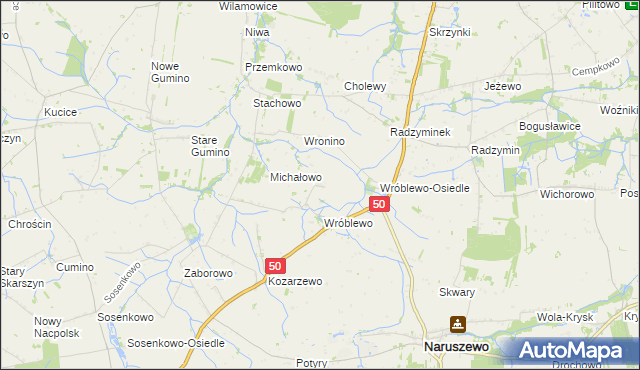 mapa Beszyno, Beszyno na mapie Targeo