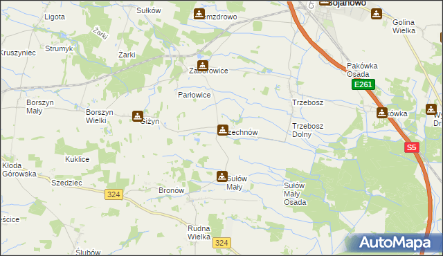mapa Czechnów, Czechnów na mapie Targeo
