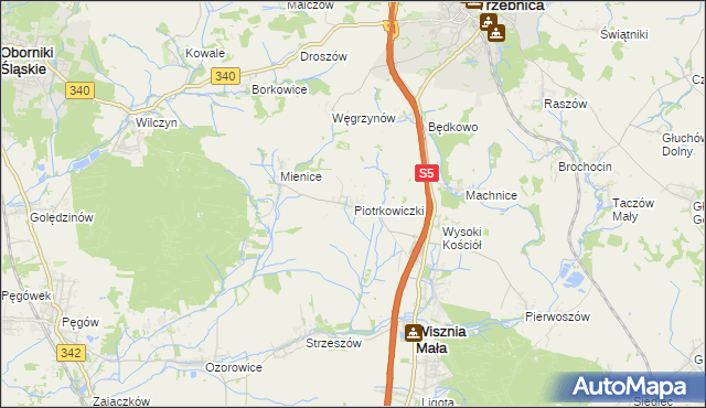 mapa Piotrkowiczki, Piotrkowiczki na mapie Targeo