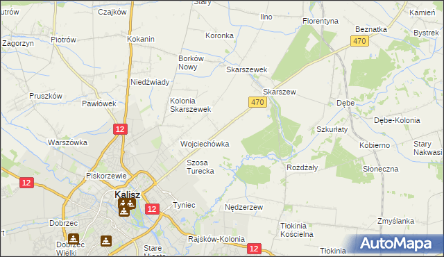 mapa Pólko gmina Żelazków, Pólko gmina Żelazków na mapie Targeo