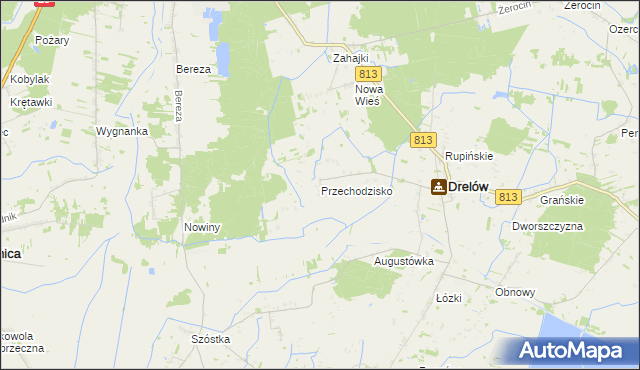 mapa Przechodzisko, Przechodzisko na mapie Targeo