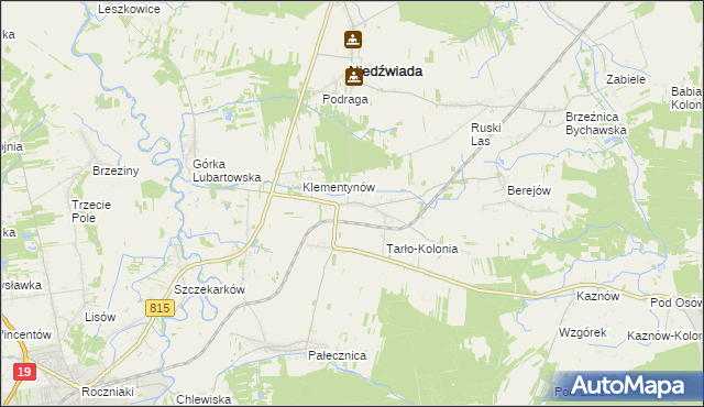 mapa Tarło, Tarło na mapie Targeo