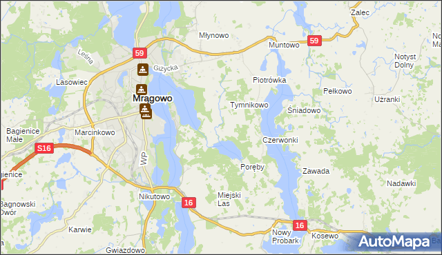 mapa Troszczykowo, Troszczykowo na mapie Targeo
