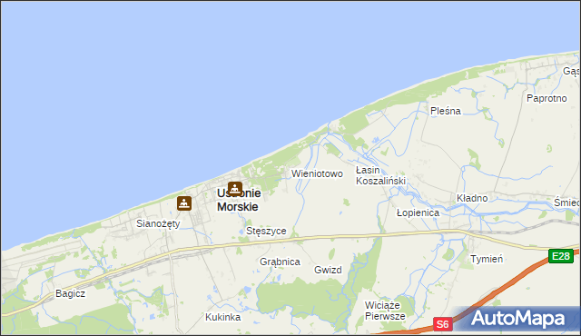 mapa Wieniotowo, Wieniotowo na mapie Targeo