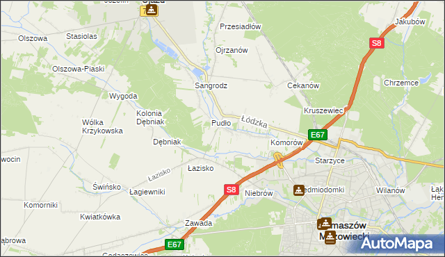 mapa Zaborów Drugi, Zaborów Drugi na mapie Targeo