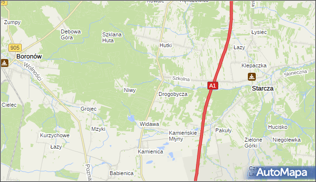mapa Drogobycza, Drogobycza na mapie Targeo