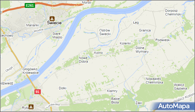 mapa Górne Wymiary, Górne Wymiary na mapie Targeo