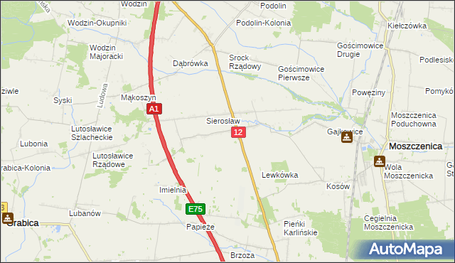 mapa Rękoraj, Rękoraj na mapie Targeo