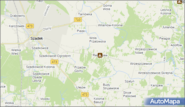 mapa Remiszew, Remiszew na mapie Targeo