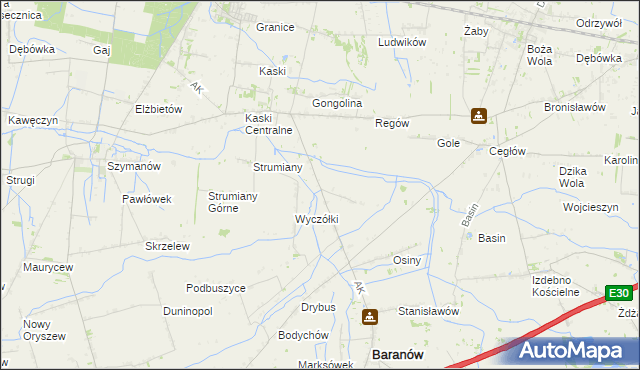 mapa Stara Pułapina, Stara Pułapina na mapie Targeo