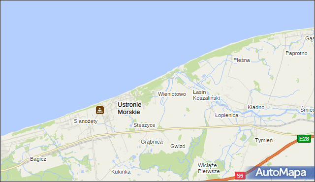 mapa Wieniotowo, Wieniotowo na mapie Targeo