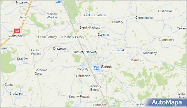 mapa Gołotczyzna, Gołotczyzna na mapie Targeo