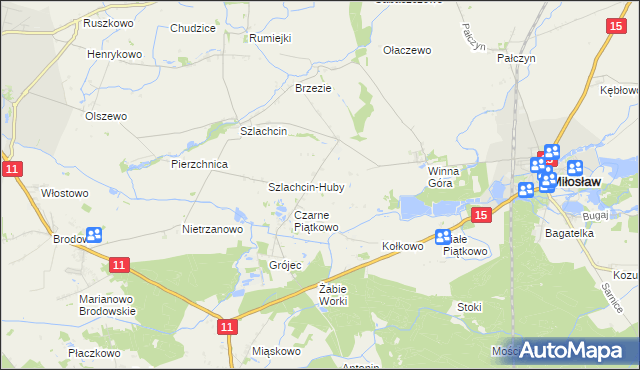 mapa Starkówiec Piątkowski, Starkówiec Piątkowski na mapie Targeo