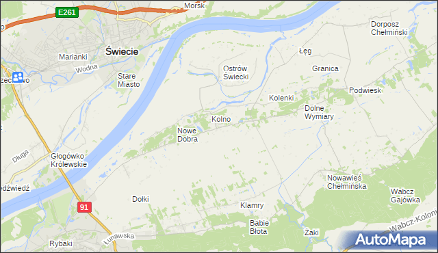 mapa Górne Wymiary, Górne Wymiary na mapie Targeo