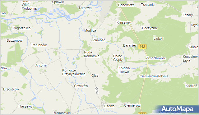 mapa Łupice gmina Pyzdry, Łupice gmina Pyzdry na mapie Targeo