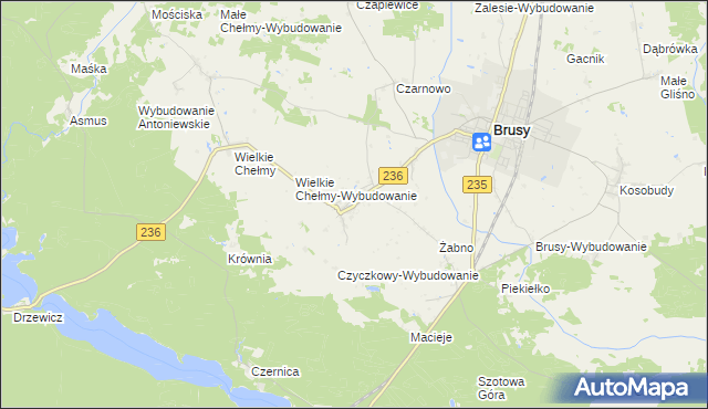 mapa Czyczkowy, Czyczkowy na mapie Targeo