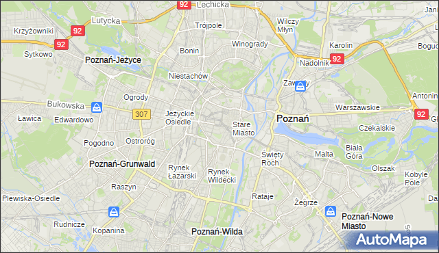 mapa Święty Marcin, Święty Marcin na mapie Targeo