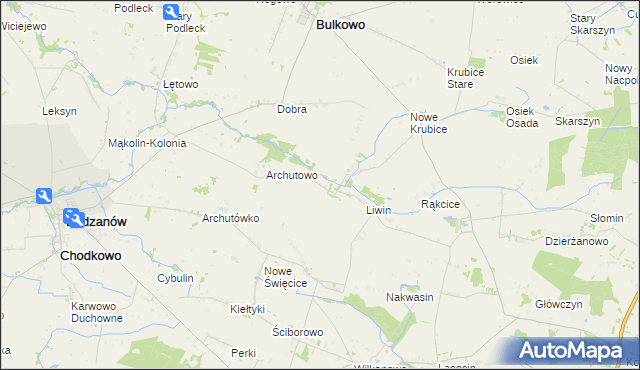 mapa Gromice, Gromice na mapie Targeo