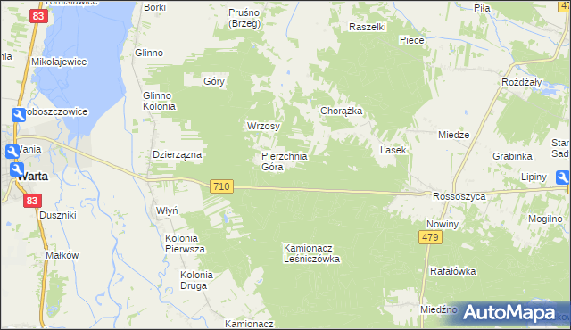 mapa Józefów-Wiktorów, Józefów-Wiktorów na mapie Targeo
