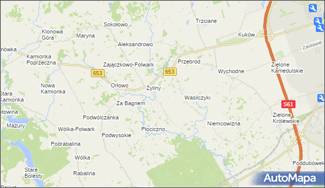 mapa Kropiwne Nowe, Kropiwne Nowe na mapie Targeo