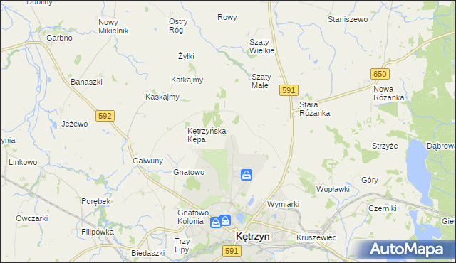 mapa Bałtrucie, Bałtrucie na mapie Targeo