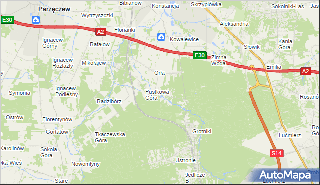 mapa Duraj, Duraj na mapie Targeo