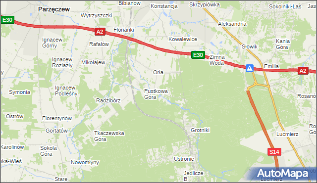 mapa Duraj, Duraj na mapie Targeo