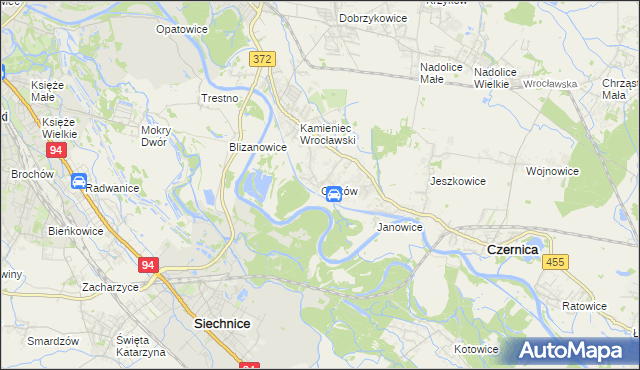 mapa Gajków, Gajków na mapie Targeo