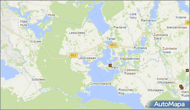 mapa Stary Folwark gmina Suwałki, Stary Folwark gmina Suwałki na mapie Targeo