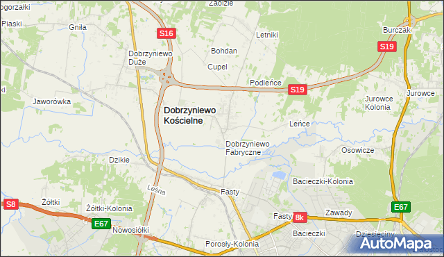 mapa Nowe Aleksandrowo, Nowe Aleksandrowo na mapie Targeo