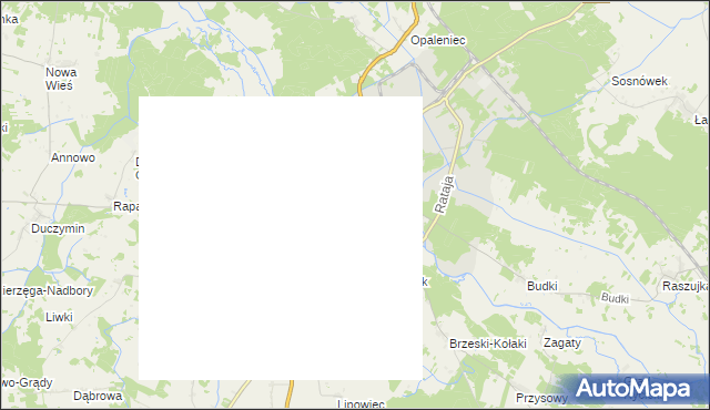 mapa Chorzele powiat przasnyski, Chorzele powiat przasnyski na mapie Targeo