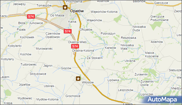 mapa Tudorów, Tudorów na mapie Targeo