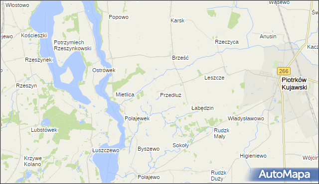 mapa Przedłuż, Przedłuż na mapie Targeo