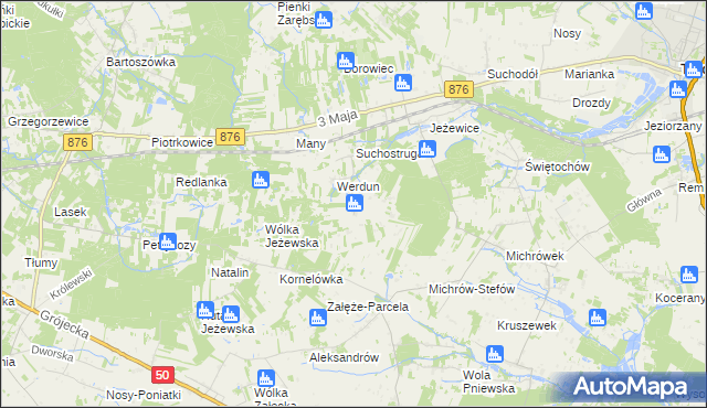 mapa Bystrzanów, Bystrzanów na mapie Targeo