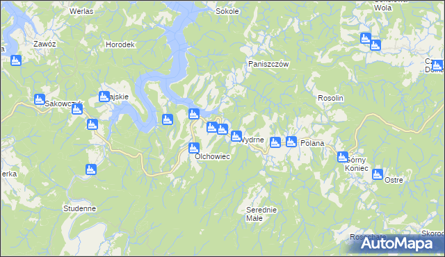 mapa Chrewt, Chrewt na mapie Targeo
