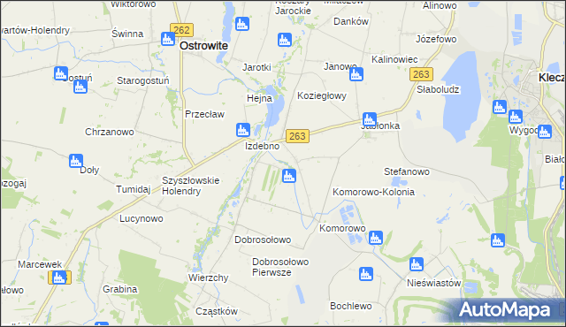 mapa Dobrosołowo Trzecie, Dobrosołowo Trzecie na mapie Targeo