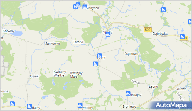 mapa Dobry, Dobry na mapie Targeo