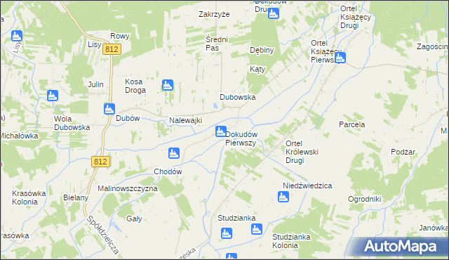 mapa Dokudów Pierwszy, Dokudów Pierwszy na mapie Targeo