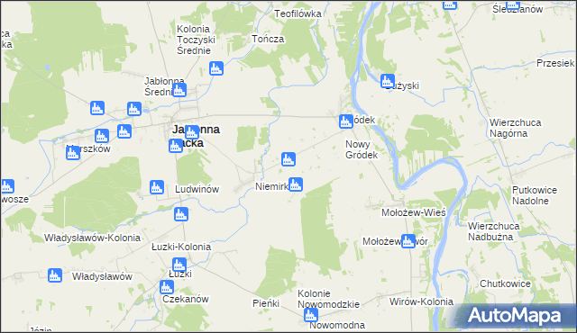 mapa Gródek-Dwór, Gródek-Dwór na mapie Targeo