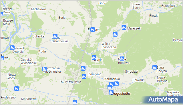 mapa Kabat, Kabat na mapie Targeo